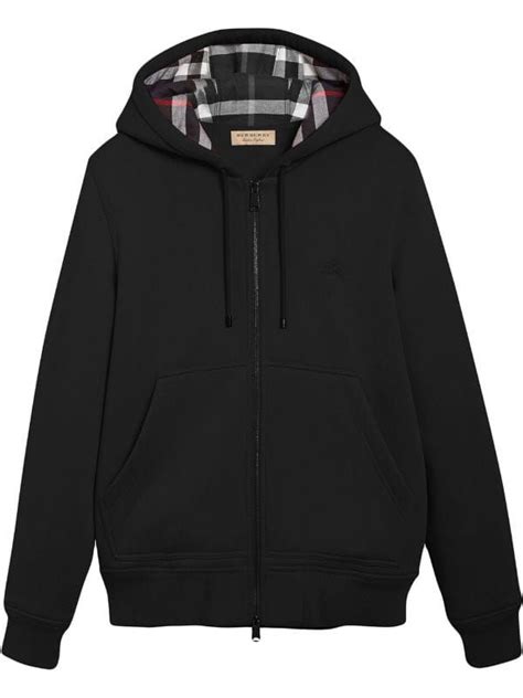 burberry zipper schwarz|Burberry half zip jacket.